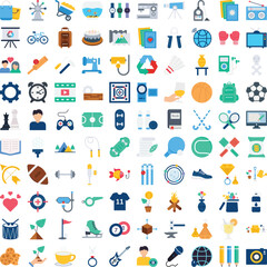 Hobby icons set, collection of Hobby icons, Hobby icons pack, activity icons set,
Hobbies vector icons, activities vector icons, gaming icons set, hobby hons pack, hobby flat icons set 