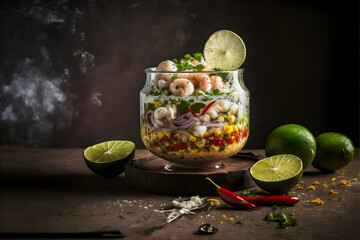 Ceviche food photography collection. High-quality images showcase this beloved traditional dish in all its glory, from classic street food to gourmet styles. Perfect for cookbooks, food blogs, menu