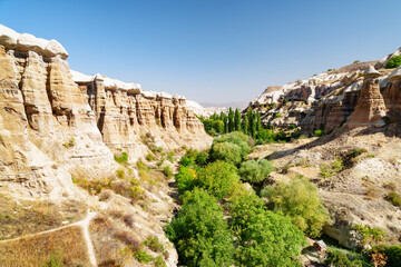 Fototapeta premium Awesome landscape of the Pigeon valley in Cappadocia, Turkey