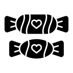 Candy Glyph Icon