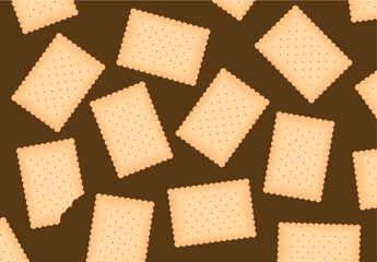 Messy Petibor biscuit tiled background