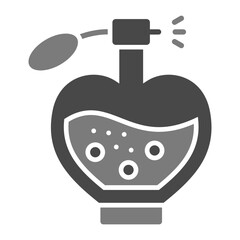 Perfume Greyscale Glyph Icon