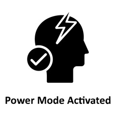 Brain, mind  Vector Icon which can easily modify or edit
