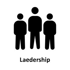 Leader, leadership  Vector Icon which can easily modify or edit

