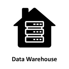 Client server, data storage Vector Icon which can easily modify or edit

