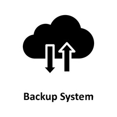 Backup system Vector Icon Fully Editable

