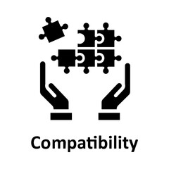 Communion, compatibility Vector Icon

