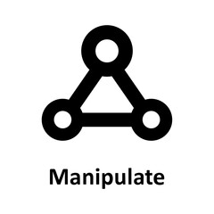 Manipulate, network share Vector Icon

