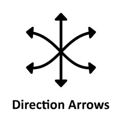 Direction arrows, directional Vector Icon

