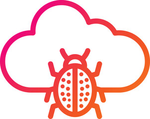 Virus Vector Icon Design Illustration