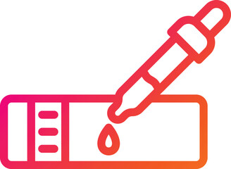 Microscope slide Vector Icon Design Illustration