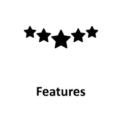 Features, feedback Vector Icon

