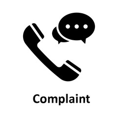 Call us, complaint Vector Icon


