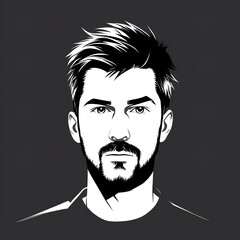 portrait of a man with beard