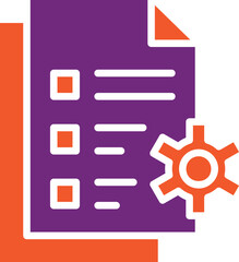 File management Vector Icon Design Illustration