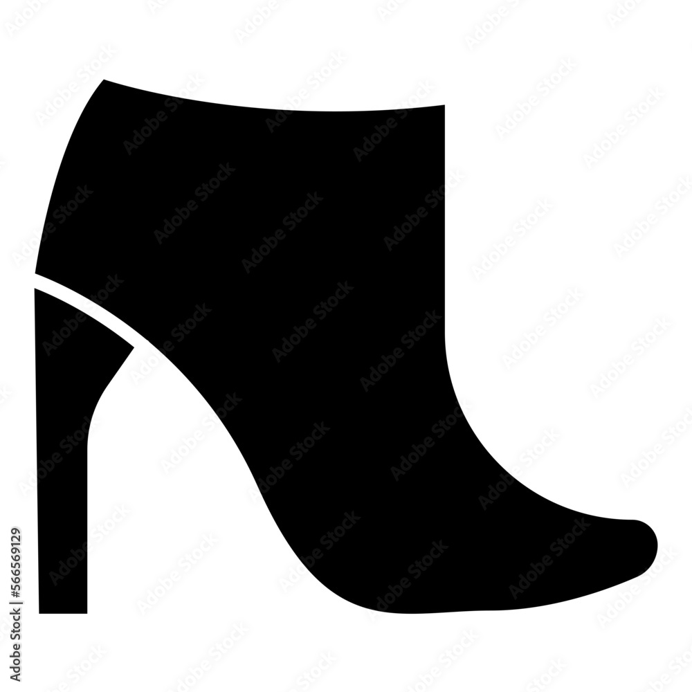 Poster high heels icon