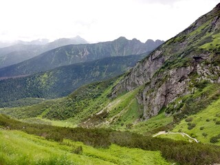 Fototapeta na wymiar Góry Tatry latem