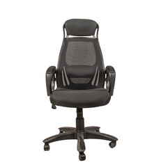 office chair isolated on transparent png, we're hiring theme