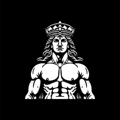 Fototapeta na wymiar King of Kings Logo illustration