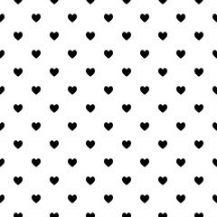 Black white Valentine's Day paper design