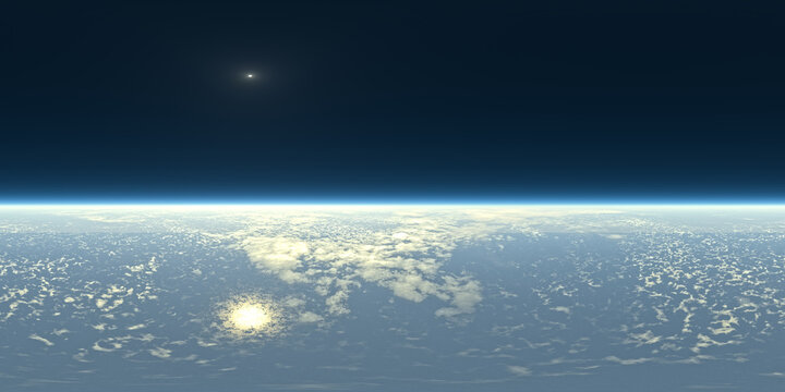 Stratosphere HDRI provided as JPG
