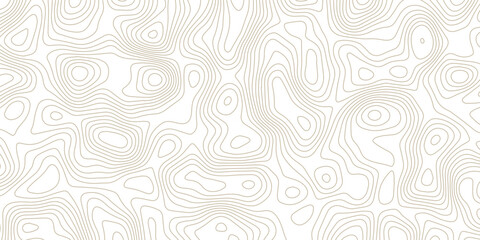 Abstract 3d Topographic map background with wave line. gradient multicolor wave curve lines banner background design. Vector illustration. Line topography map contour background.	