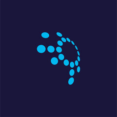 TECHNOLOGY AND NETWORK LOGO ILLUSTRATION