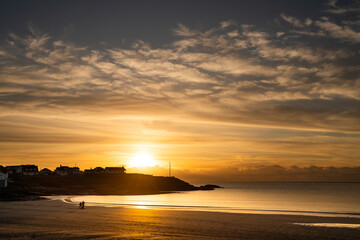 Obraz premium Sunsets on the Isle of Anglesey 