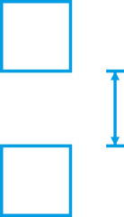 math chart with angles and dimension