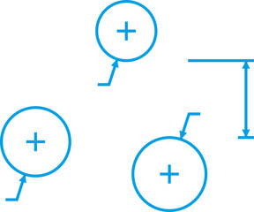 math chart with angles and dimension, circle