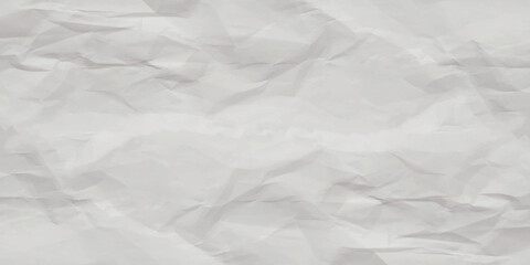 Crumpled white creased paper sheet texture can be use as background. Ragged White Paper, white waxed packing paper texture.	