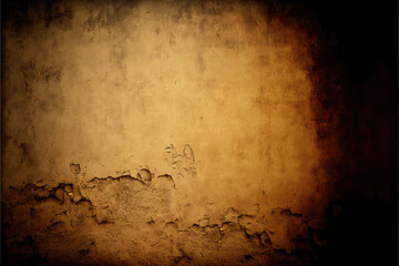Vintage Concrete Texture A Weathered and Grungy Brown Wall Background