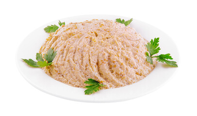 Kyopolou, popular Bulgarian and Turkish spread from roasted eggplants and garlic