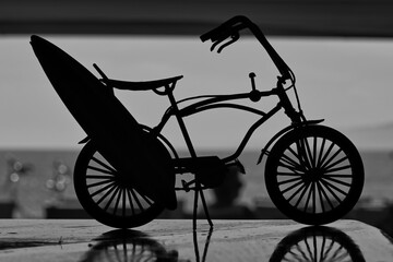 Maqueta de bicicleta 