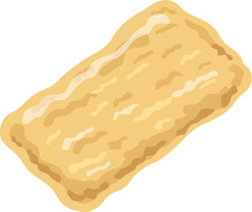 油揚げのイラスト
