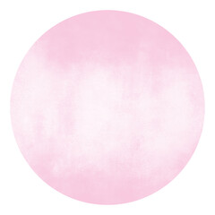 pink circle with white fog in the middle
