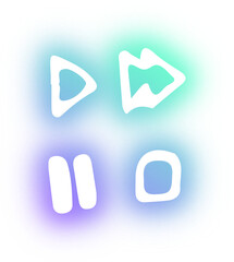 Collection of Game neon