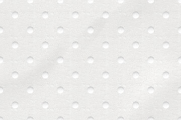 Seamless pattern with toilet paper texture. Soft tissue background with geometric emboss. Clean cooking napkin surface. Recycled material with noise effect. Vector illustration.