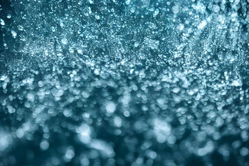 Obraz premium Realistic illustration of water splash, water motion, Generative AI