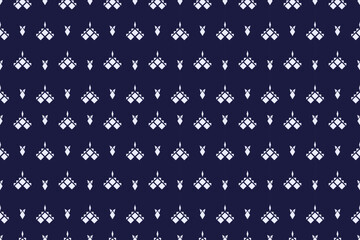 ethnic pattern white geometric traditional Design for background,carpet,wallpaper,clothing,wrapping,fabric,Vector illustration.embroidery style.