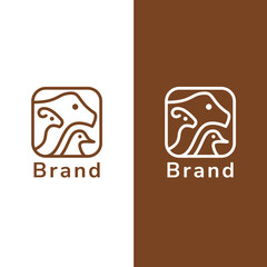  Simple Farm Monoline Logo