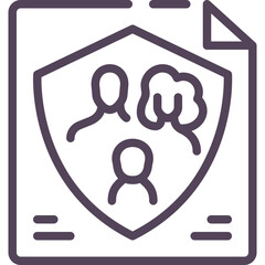 safe content online cyber internet security digital  line outline icon