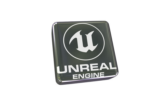 unreal engine, social media stock image