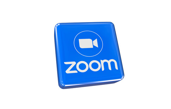 zoom, social media stock image