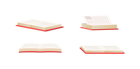 opened book with good quality with good color