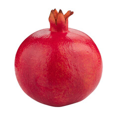 pomegranate fruit isolated on a transparent background