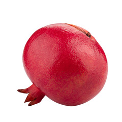 pomegranate fruit isolated on a transparent background