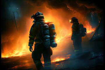 Fototapeta premium Generative AI illustration of traveling through the door of the future with the speed of light