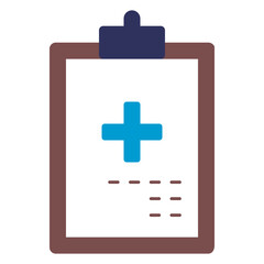 Obraz premium medical report flat illustration