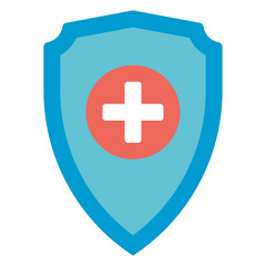 Obraz premium medical insurance flat illustration